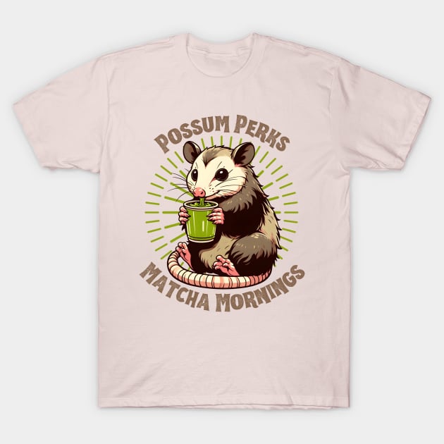 Matcha possum T-Shirt by Japanese Fever